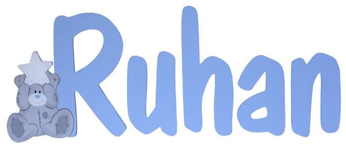 Tatty Teddy Wooden Letters - Any Name!
