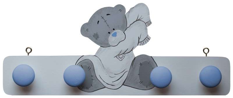 Tatty Teddy Clothes Hook / Blue