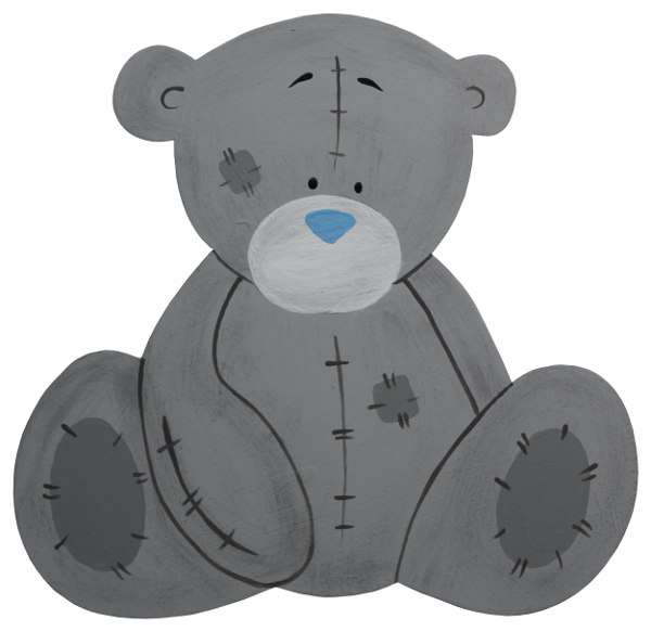Tatty Teddy Sitting Cut-Out / Medium
