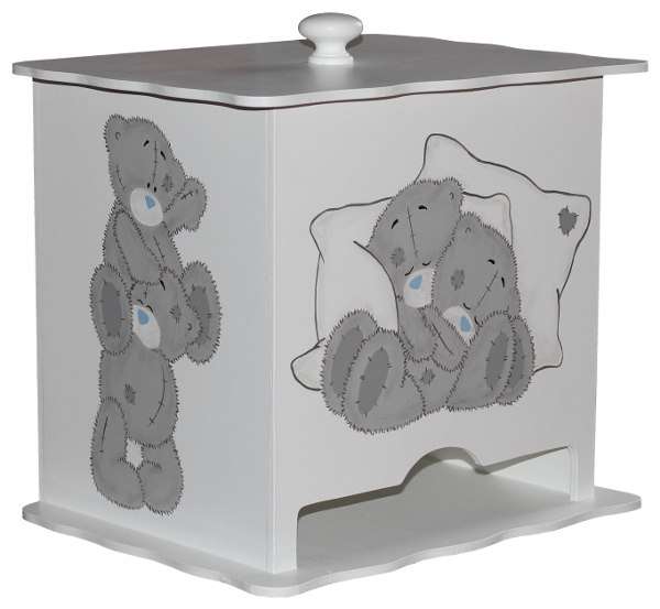 Tatty Teddy Nappy Dispenser / White