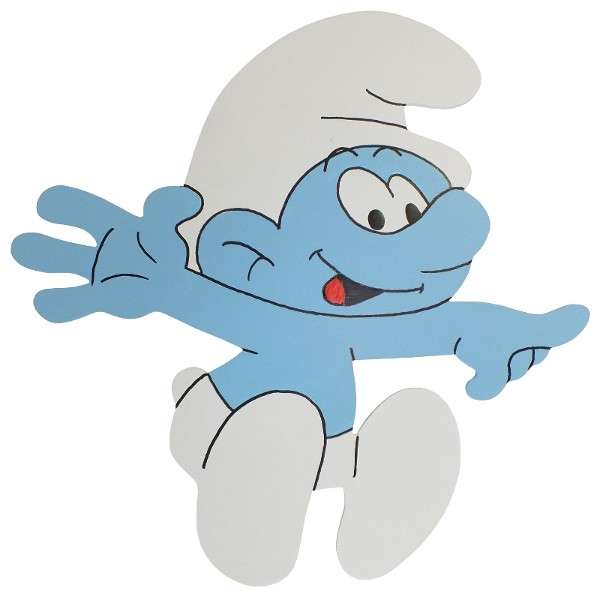 Smurf Cut-Out / Jumping