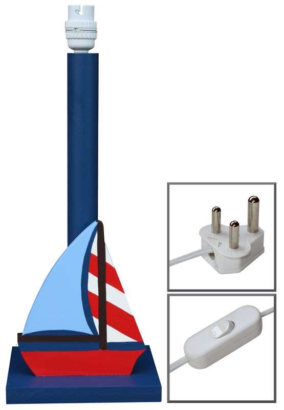 Nautical Sailing Boat Lamp Base