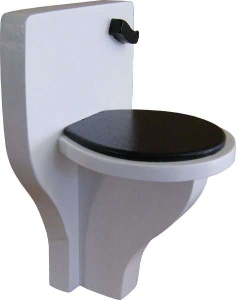 Wooden Barbie Toilet