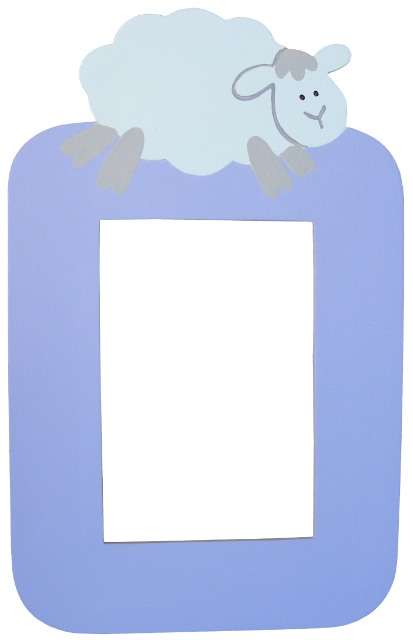 Wooden Leaping Lamb Switch Frame