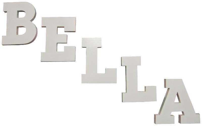 Wooden Alphabet Letter "N" 50cm high