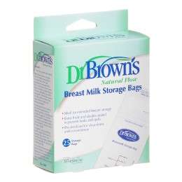 Dr Brown's Breast Milk Storage Bags (25 Bags)
