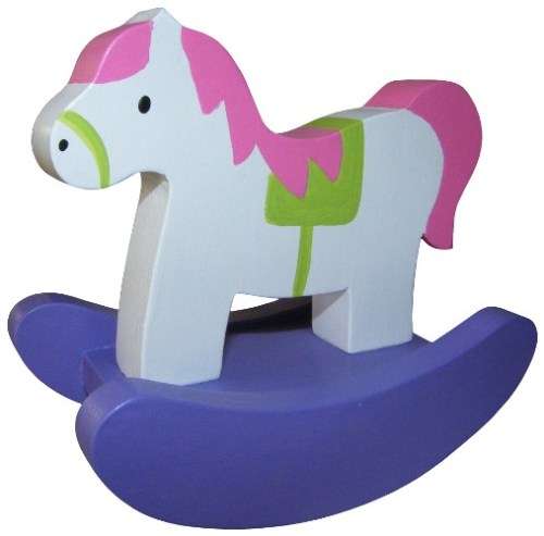 Wooden Barbie Mini Rocking Horse
