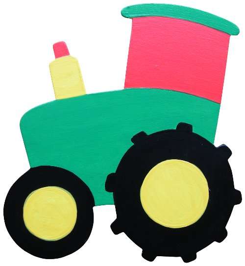 Tractor Cut-Out / Medium