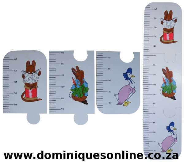 Beatrix Potter Growth Chart / 85cm