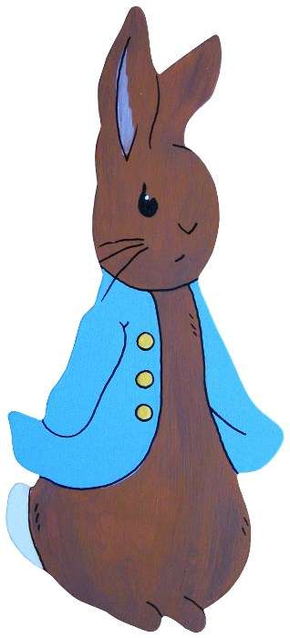Wooden Peter Rabbit Cut-Out