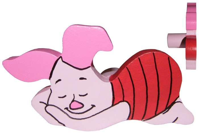 Piglet Drawer Knob / Left