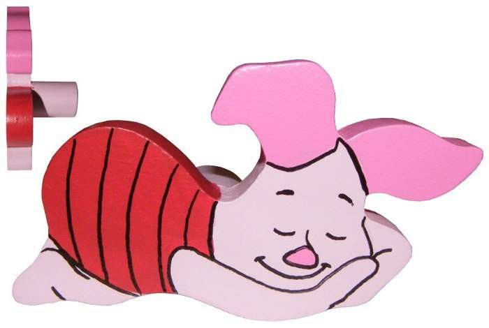 Piglet Drawer Knob / Right
