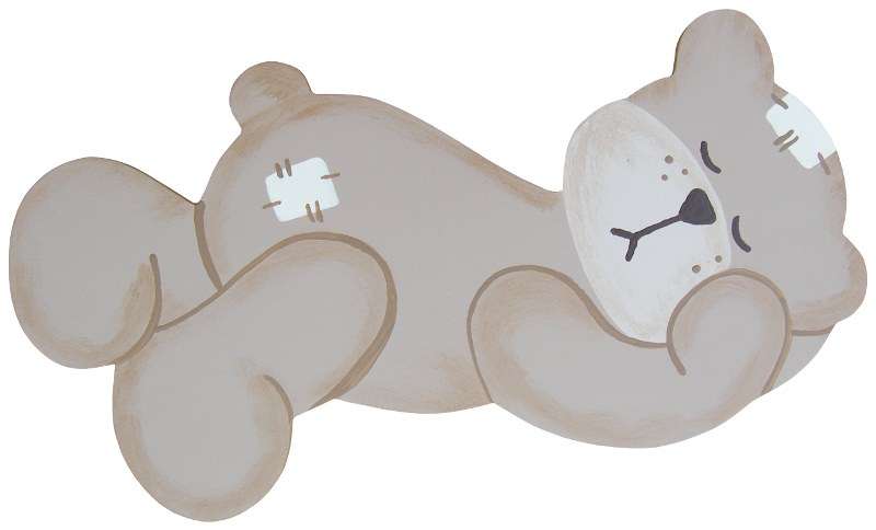 Byron Bear Sleeping Cut-Out / Small