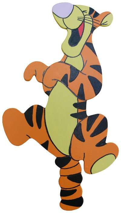 Tigger Bouncing Cut-Out