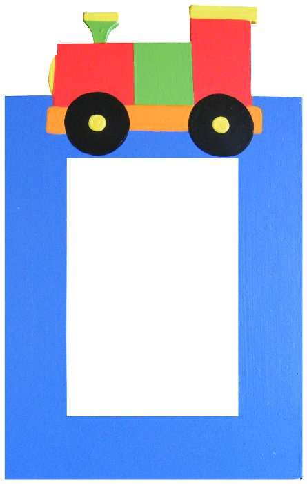 Wooden Train Switch Frame