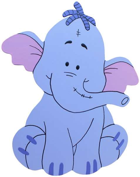 Heffalump Cut-Out