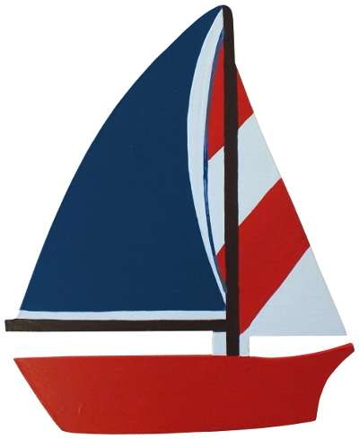 Sailing Boat Cut-Out / Medium
