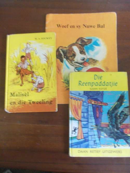 Drie Boekies vir jong lesers.