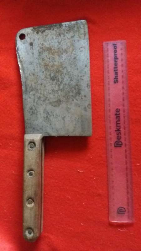 Very large Cleaver /Axe - Ideal project material for knive maker or super camp tool