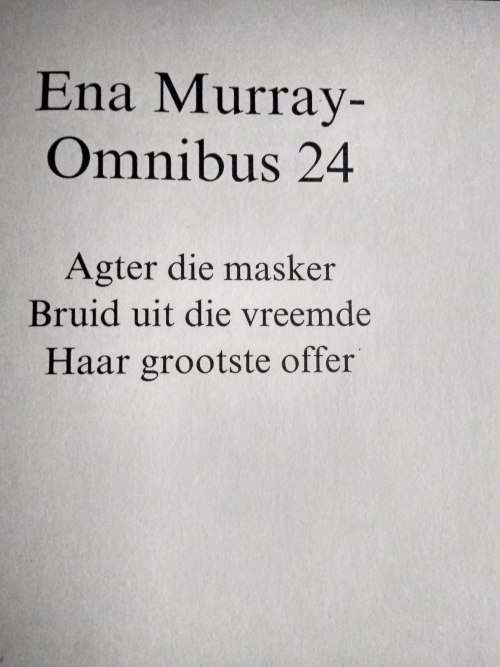 Ena Murray-  Omnibus 24
