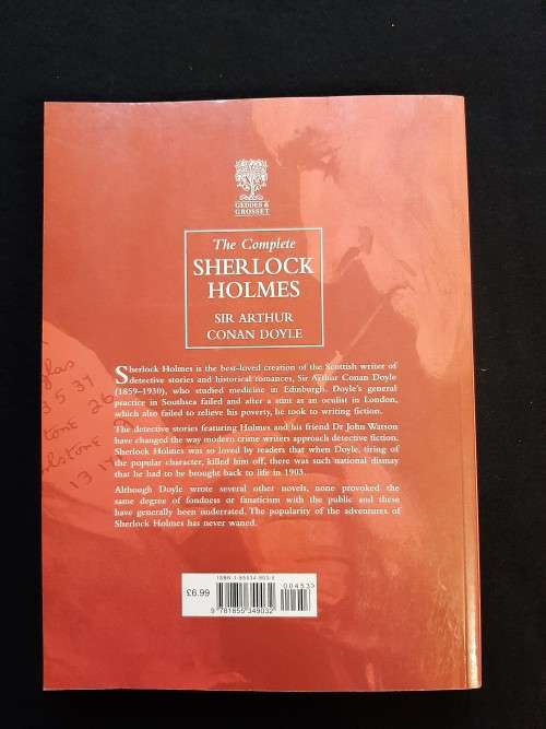 The Complete Sherlock Holmes  Sir Arthur Conan Doyle - Geddes & Grosset