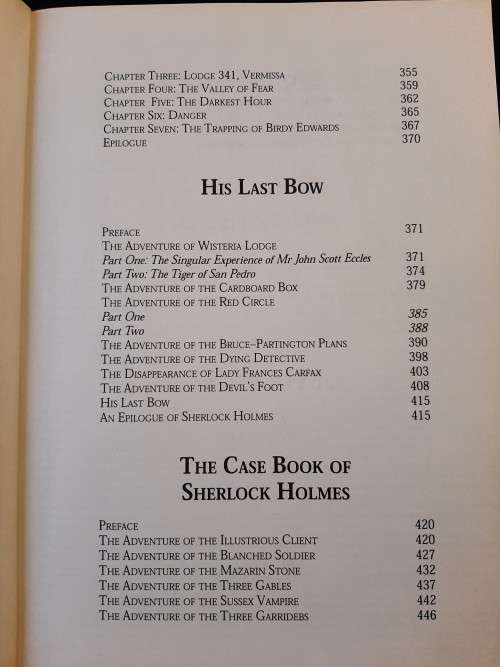 The Complete Sherlock Holmes  Sir Arthur Conan Doyle - Geddes & Grosset