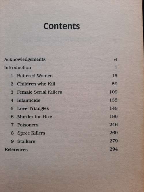 Fatal Females Woman who Kill - Micki Pistorius