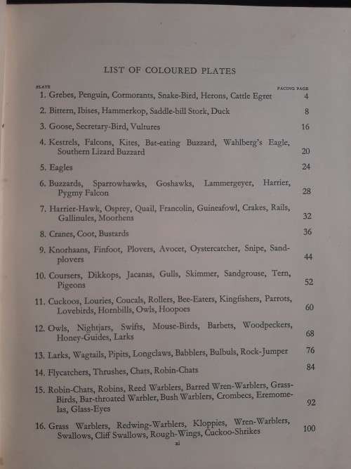 Eggs of Birds Breeding in Southern Africa - Captain Cecil D.Priest