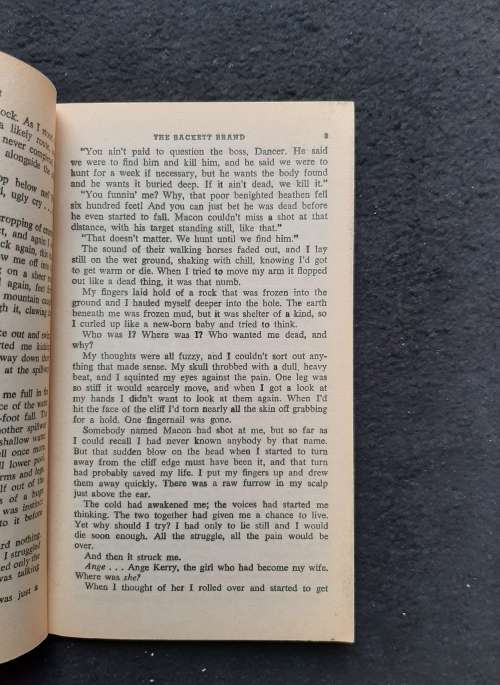 The Sackett Brand - Louis L'Amour