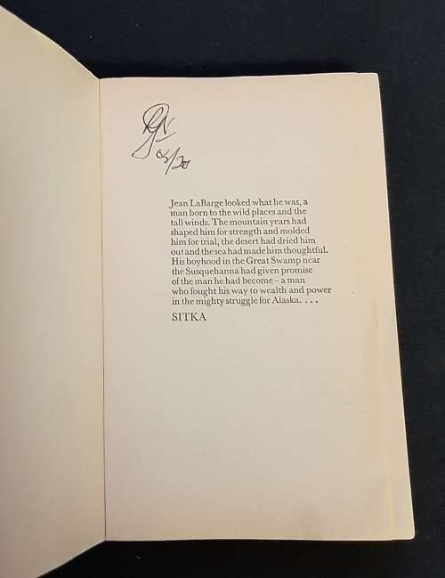 Sitka - Louis L`Amour