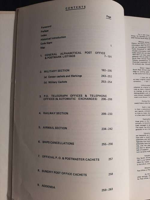 Handbook of Postmarks of South West Africa - Ralph F. Putzel