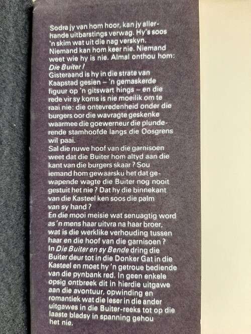 Die Buiter en sy Bende - Gerrie Radlof