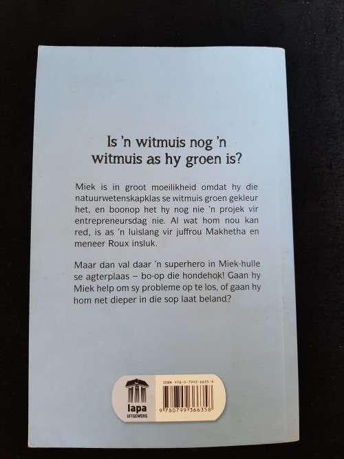 Superheroes Vlieg net Saans - Jaco Jacobs