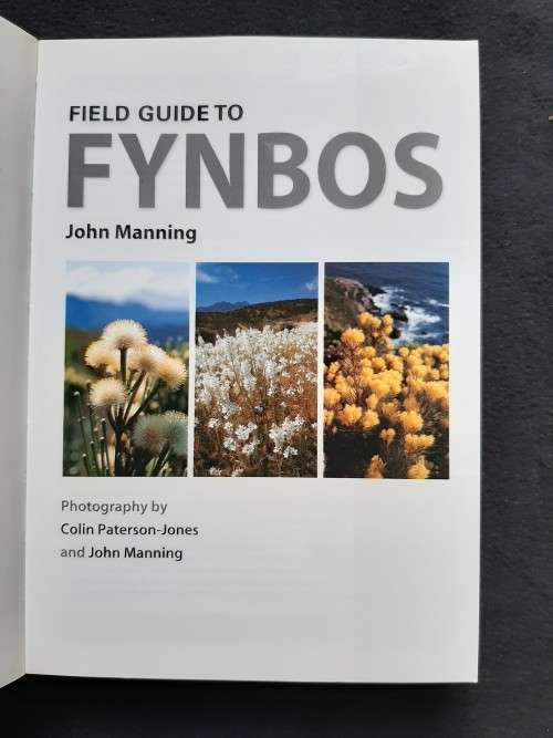 Field Guide to Fynbos - John Manning