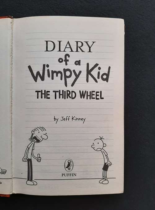 Diary of a Wimpy Kid The Third Wheel - Jeff Kinney