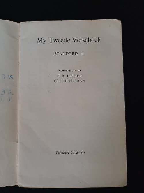 My Tweede Verseboek