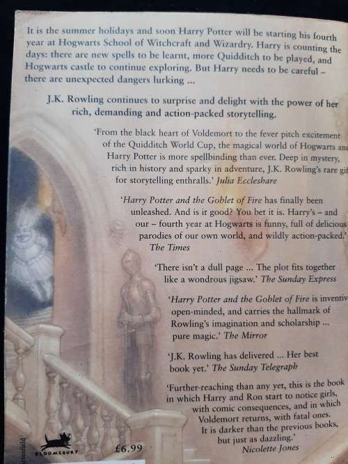 Harry Potter and the Goblet of Fire - J.K.Rowling