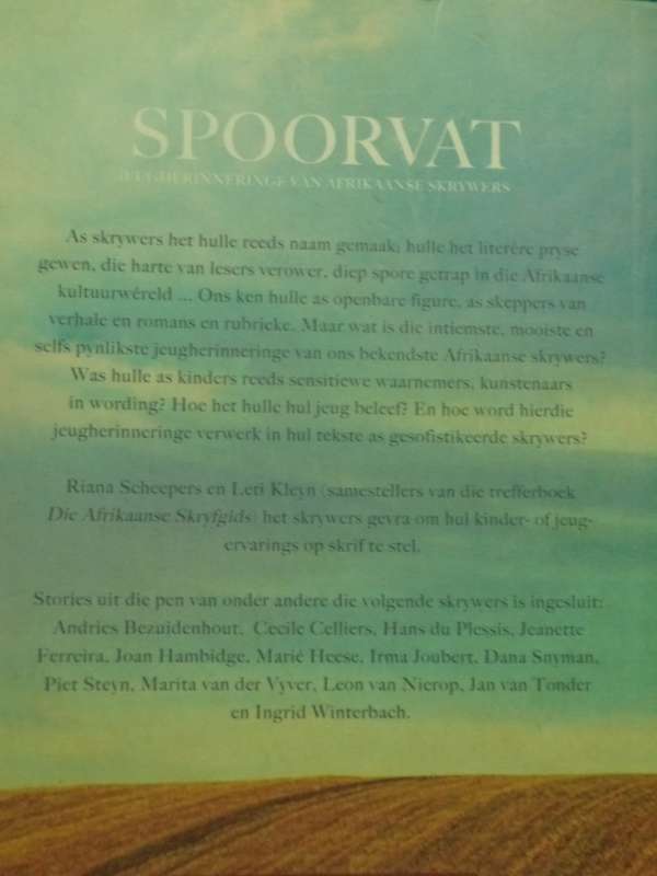 Spoorvat - Jeugherinneringe van afrikaanse skrywers