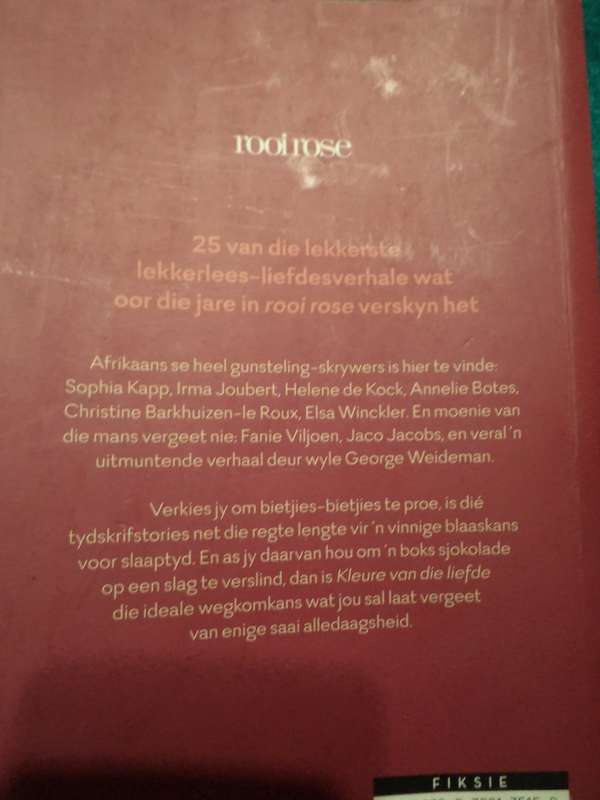 Kleure van die Liefde - 25 van die beste stories uit Rooi Rose