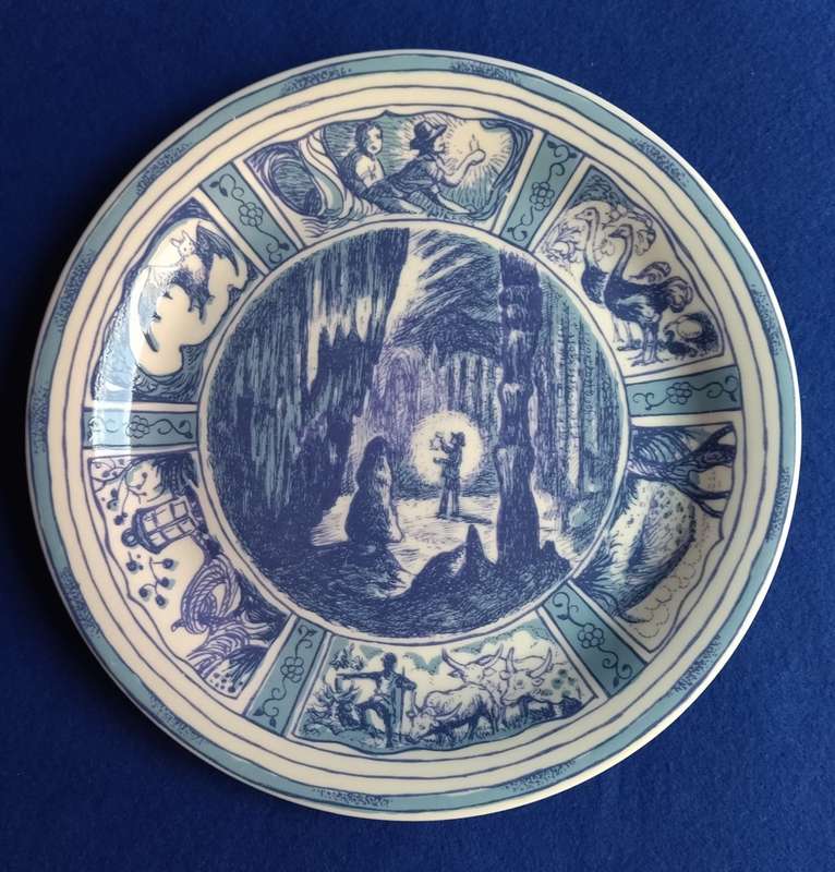 Cango Caves collectable plate - Heratige Collection -Huguenot Royale Fine China