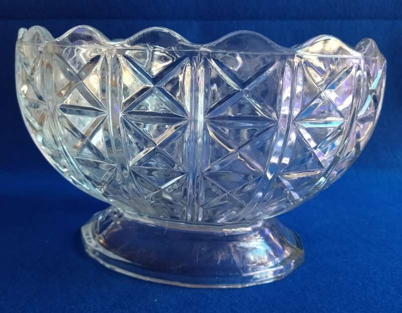 Stunning large glass bowl