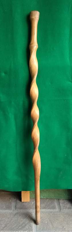 Walking stick - solid  wood
