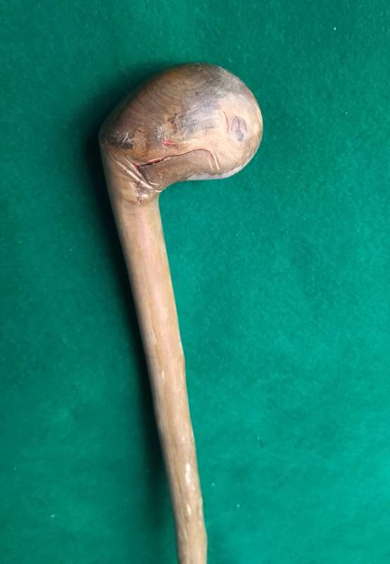 Walking stick - solid  wood