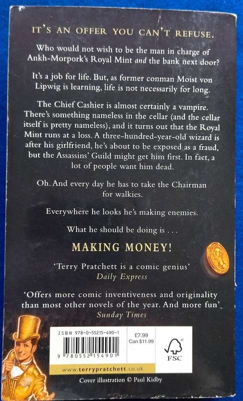 Making Money - Terry Pratchett