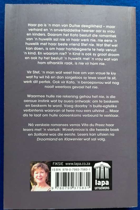 Woestrynroos - Vita du Preez