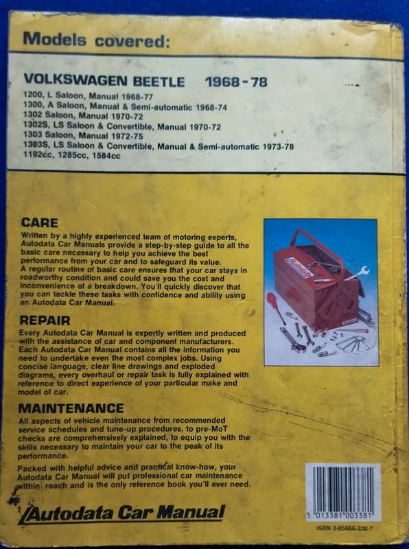 Volkswagen Beetle 1968-78