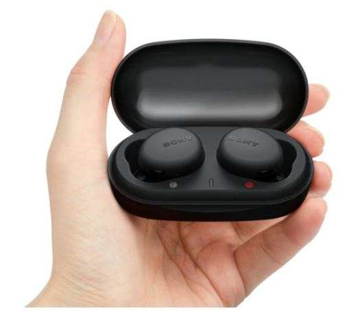Sony WFXB700/B Bluetooth True Wireless In-Ear Headphones with Extra Bass (Black)