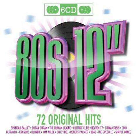 BRAND NEW 6 CD SET,80's 12" Remixes 72 Original Hits,Spandau Ballet,Duran Duran,Human League,OMD etc