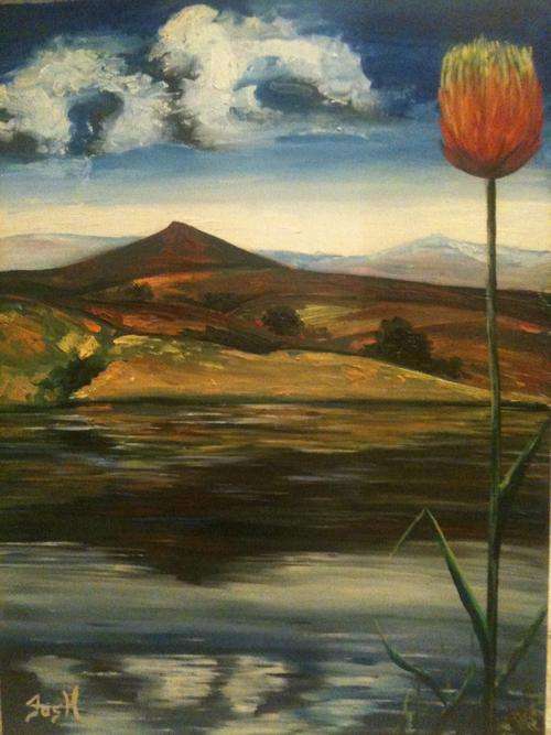 Original Acrylic On Canvas - Waters Edge