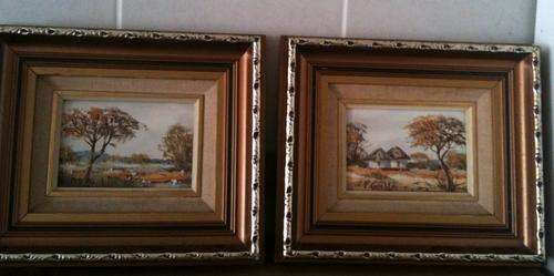W.P Grobler !!! TWO PAINTINGS - FRAMES INCLUDED